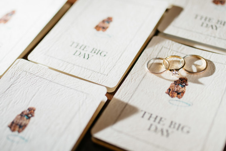 指輪 結婚式カメラマン プロフィールブック