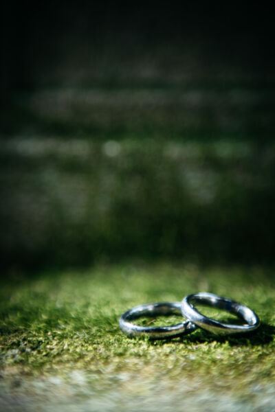 赤坂氷川神社　結婚式　指輪