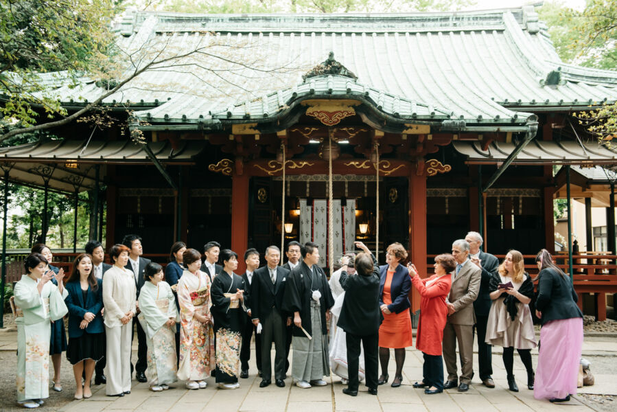 赤坂氷川神社　結婚式　