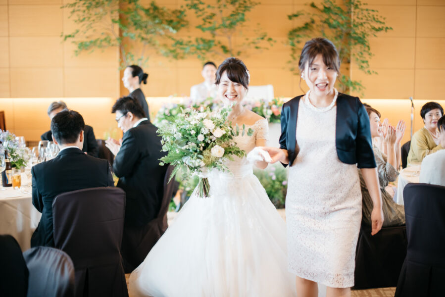 ハイアットリージェンシー東京　結婚式　当日の写真