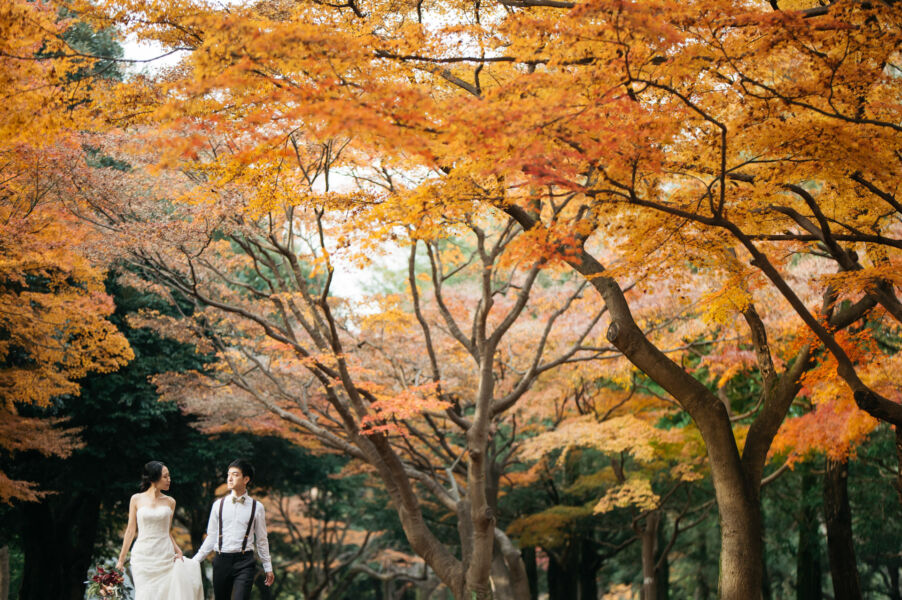 ウェディングドレス 前撮り ロケーションフォト東京 Fika and Fotos フィーカアンドフォトズ