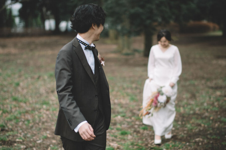 ウェディングドレス 前撮り ロケーションフォト東京 Fika and Fotos フィーカアンドフォトズ