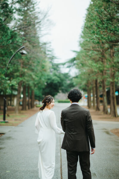 ウェディングドレス 前撮り ロケーションフォト東京 Fika and Fotos フィーカアンドフォトズ