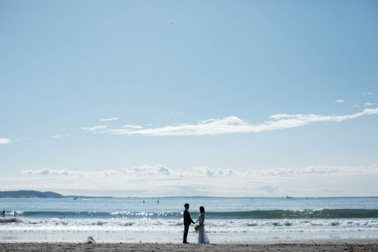 ウェディングフォト 海 ウェディングフォトグラファー カメラマン 中馬千瑛 フォトギャラリー